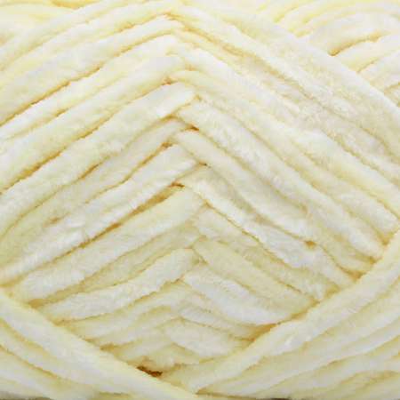 Пряжа для вязания Astra Premium селена мягкая микрополиэстер 100 гр 68 м 27 ванильный крем 3 мотка