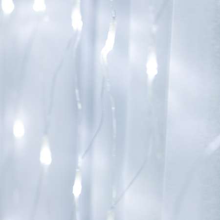 Гирлянда сетка 3м х 2м SXMas с LED лампами 192шт цвет белый холодный Питания 220В