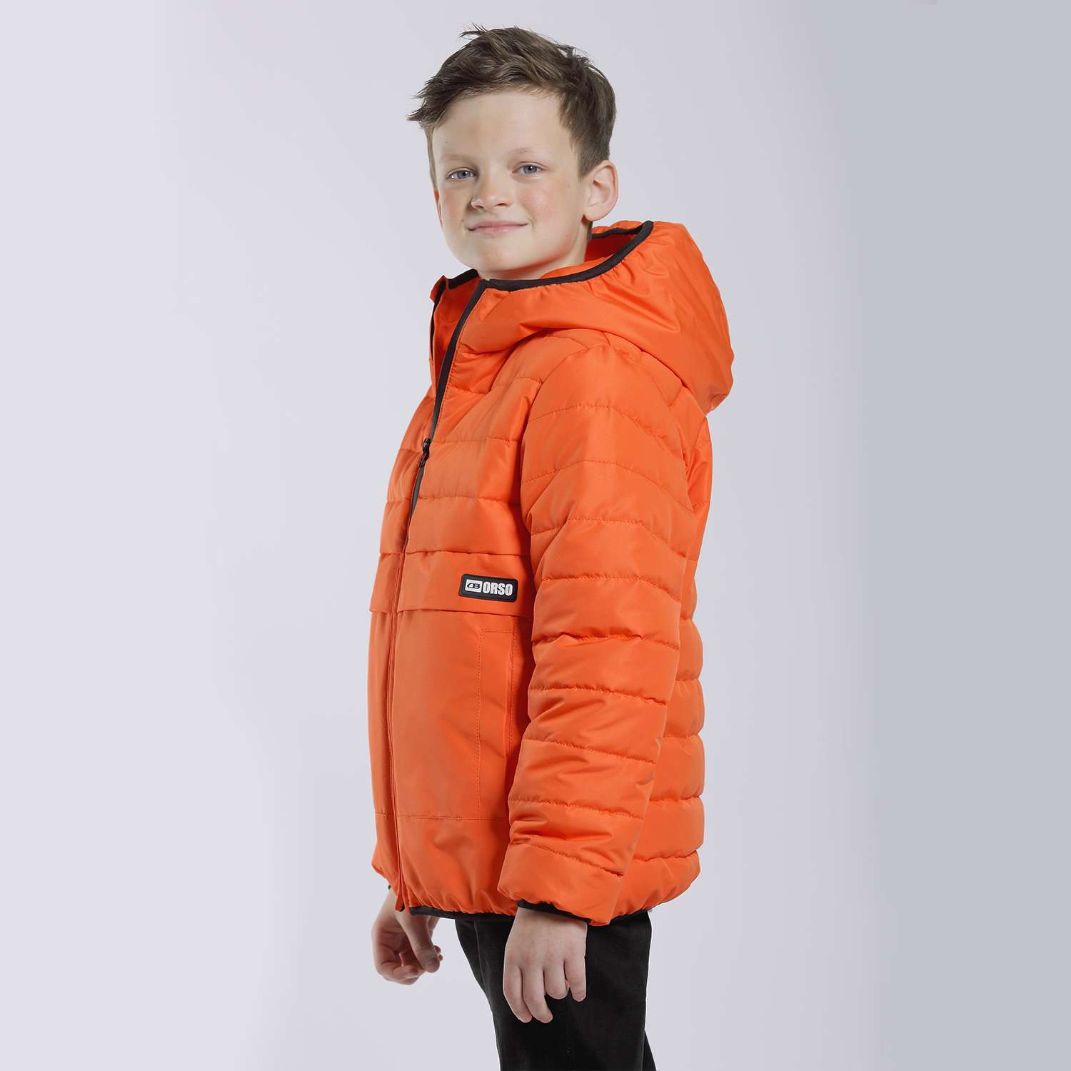 Куртка Orso Bianco OB20924-02_оранжевый - фото 1