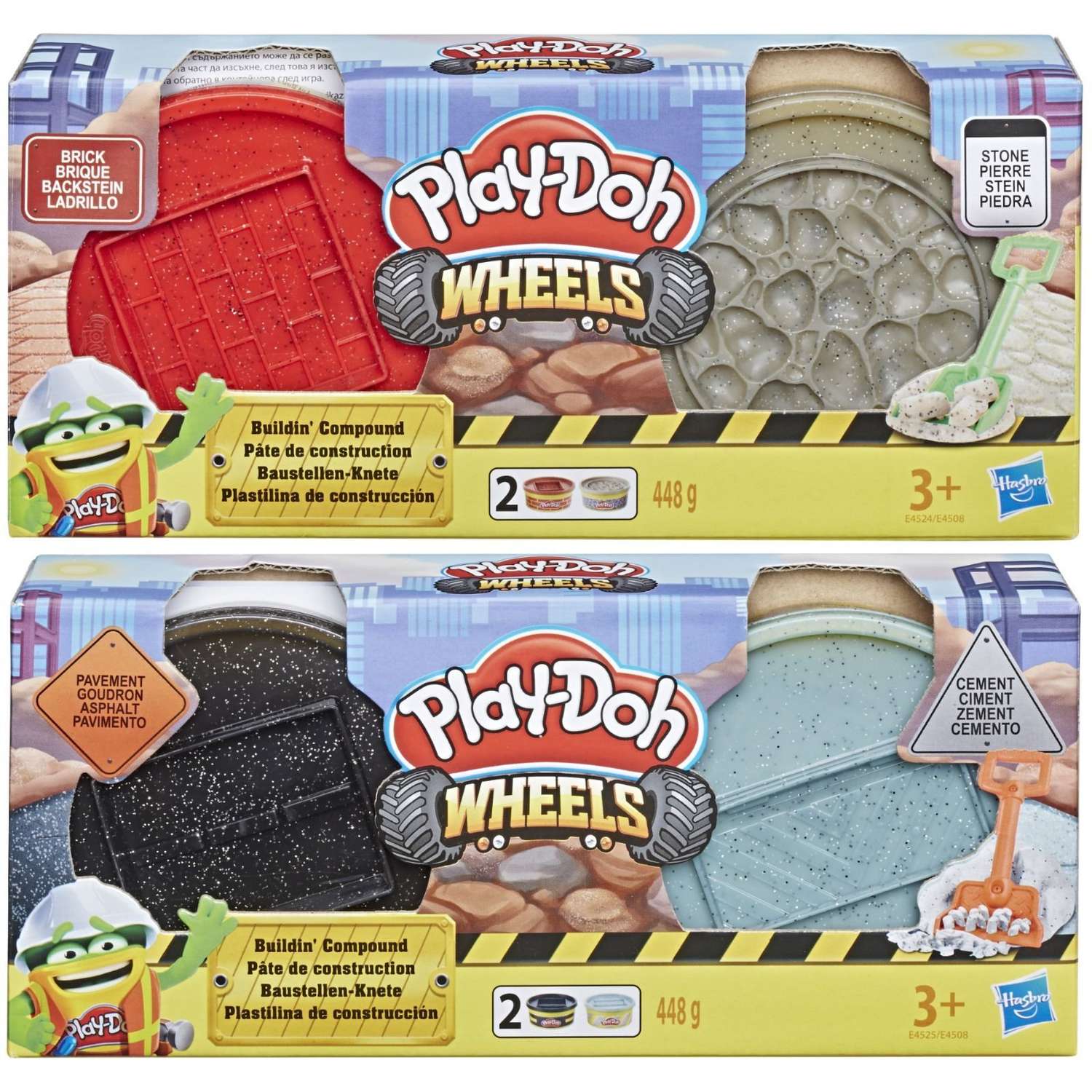Набор массы для лепки Play-Doh Wheels в ассортименте E4508EU4 - фото 2
