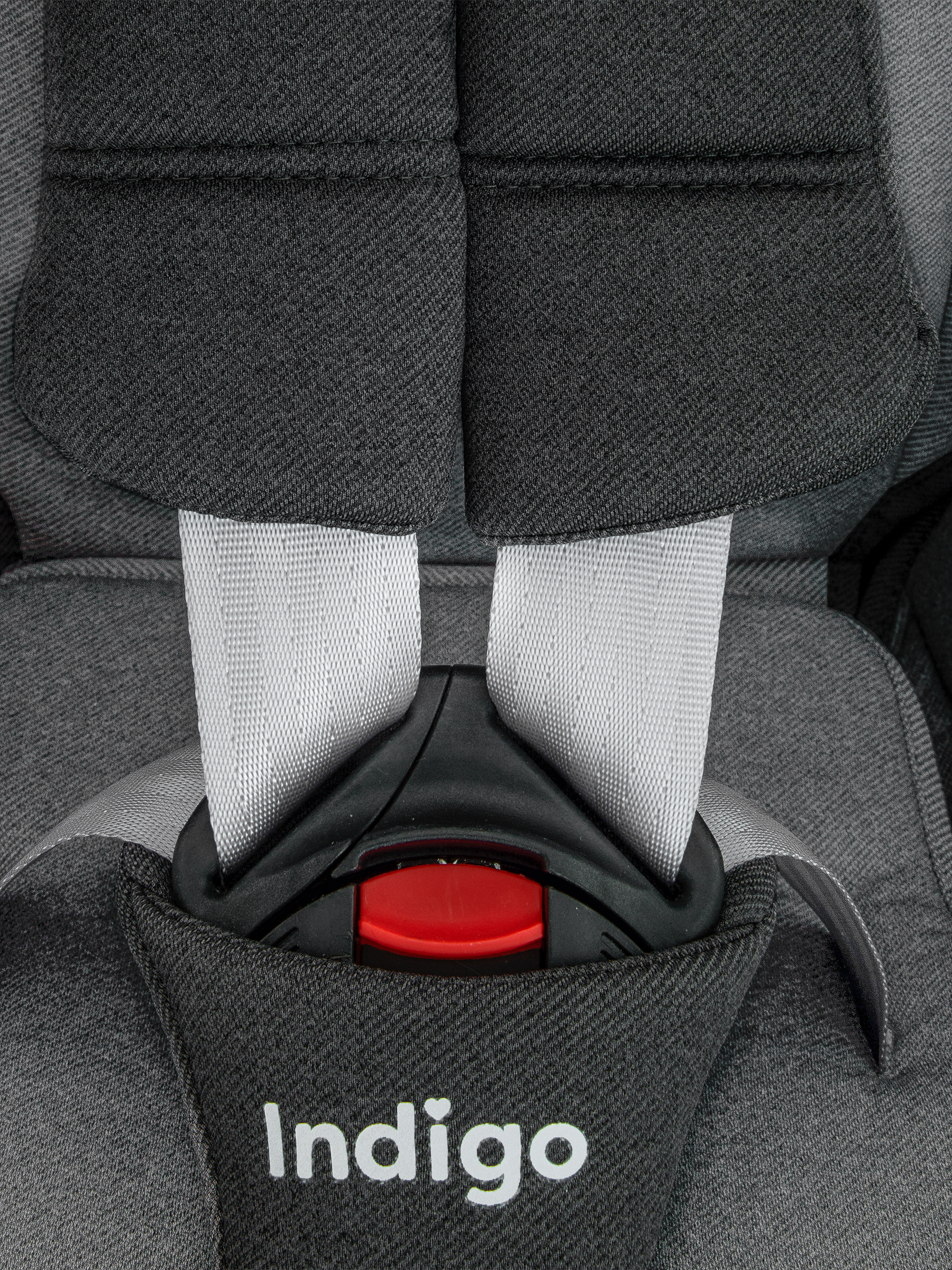 Автокресло бустер детское Indigo Winner isofix 9-36 кг группа 1/2/3 темно-серый светло-серый - фото 14