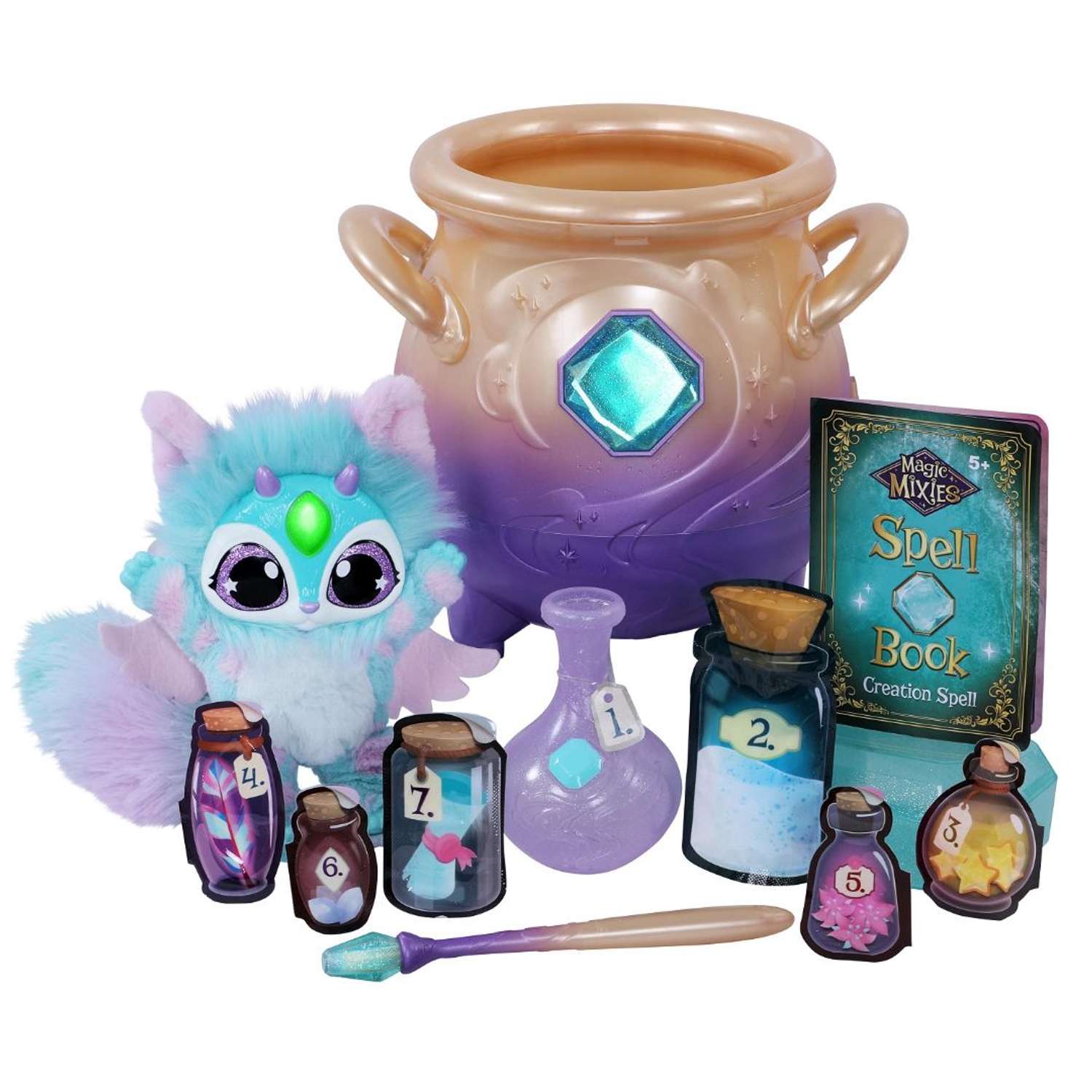 Игровой набор Magic Mixies Интерактивная игрушка Волшебный котел голубой - фото 1