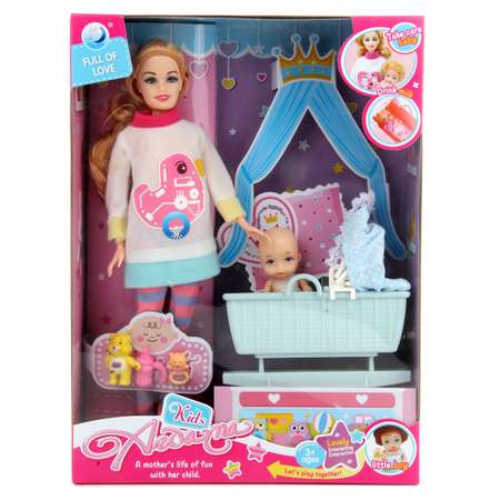 Кукла модель Барби Veld Co мама с ребенком