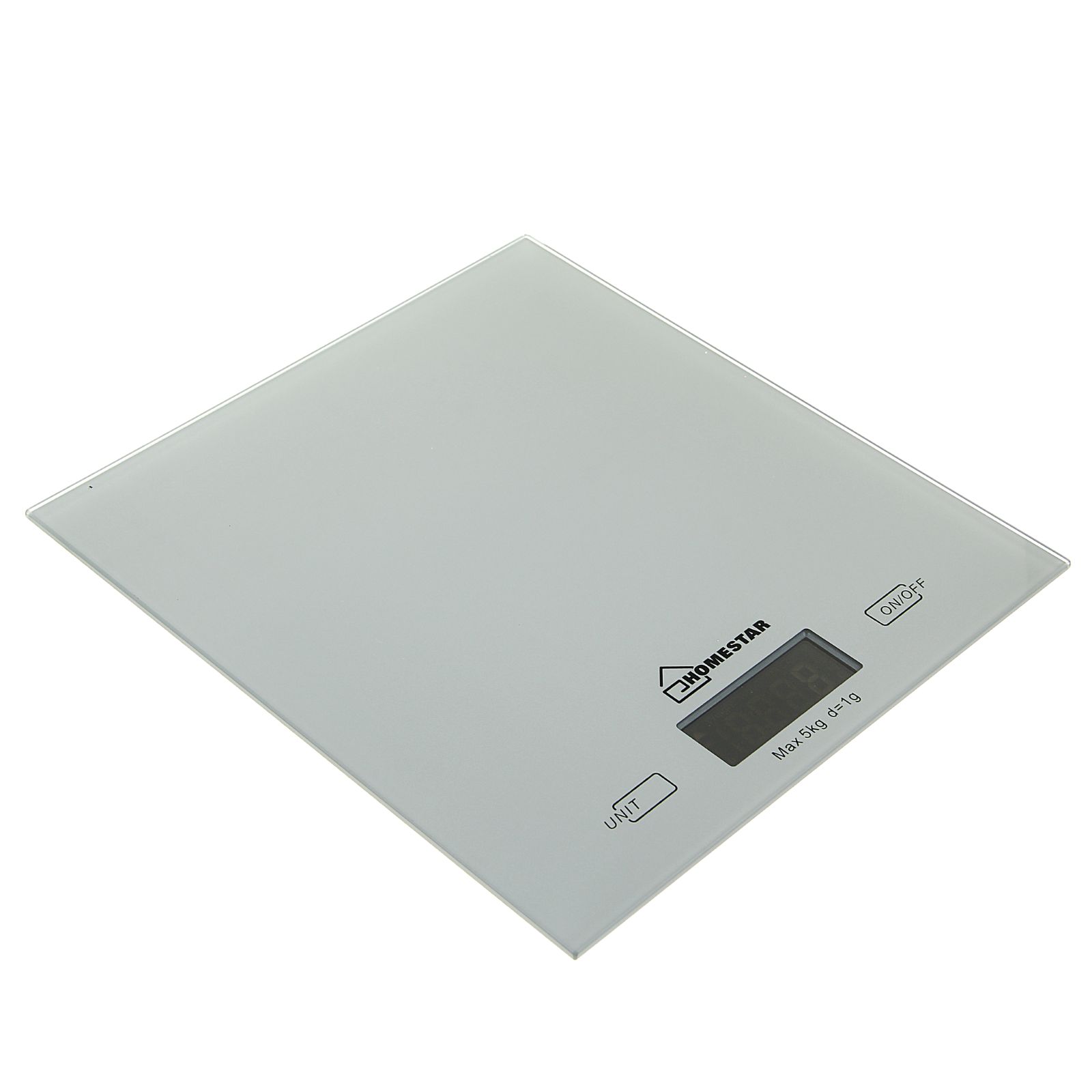 Весы кухонные Luazon Home HS-3006 электронные до 5 кг серебристые - фото 1