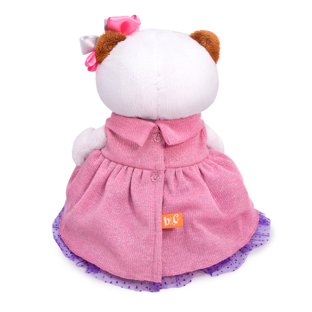 Мягкая игрушка BUDI BASA Ли-Ли в платье с люрексом 24 см LK24-068 - фото 3