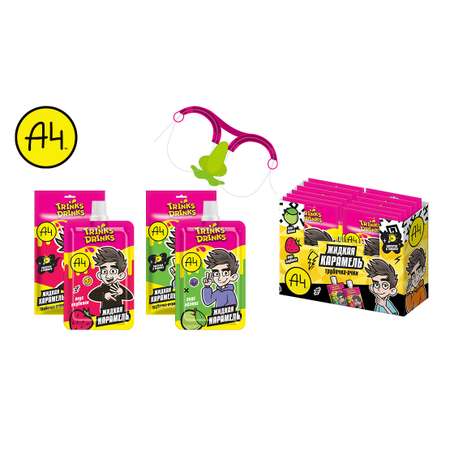 Жидкая конфета Конфитрейд Влад А4 Trinks drinks с очками 70г