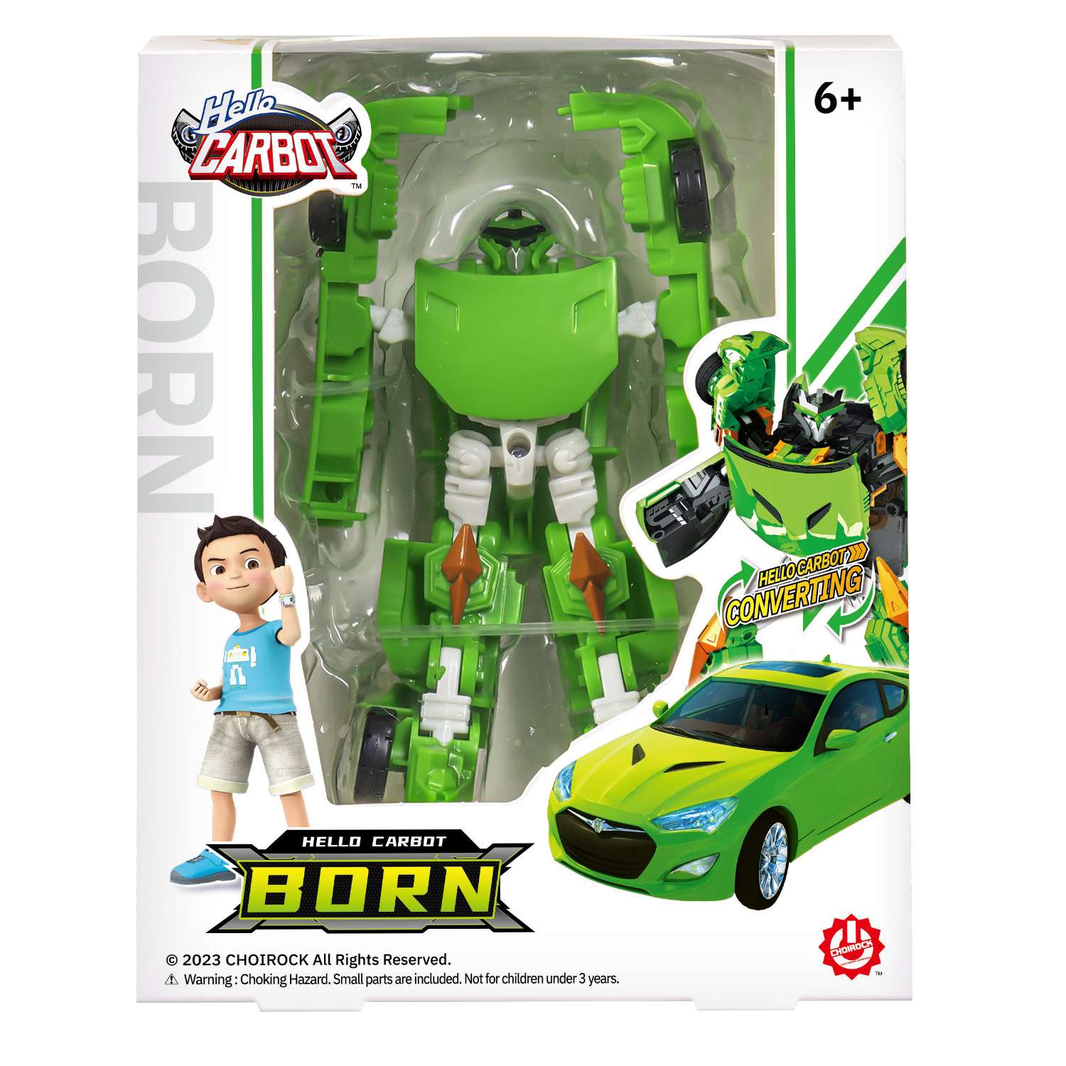 Игрушка Hello Carbot Born Трансформер 14см S2 42894 - фото 1