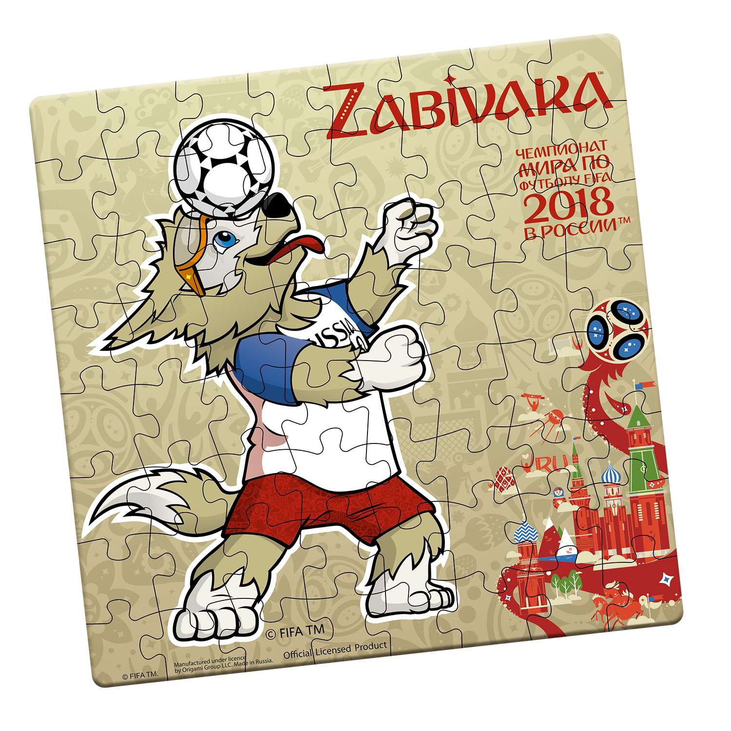 Пазл 2018 FIFA World Cup Russia TM Забивака (03793) 64 элемента в ассортименте - фото 6