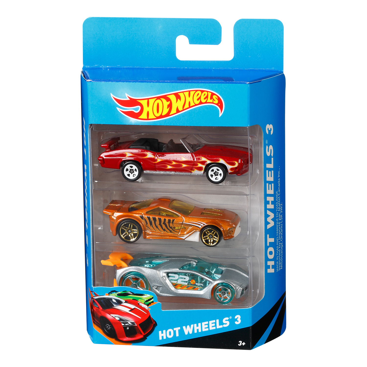 Подарочный набор Hot Wheels из 3 машинок в ассортименте K5904 - фото 17