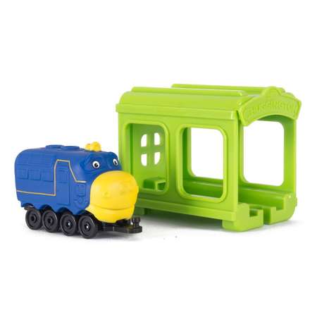 Набор Chuggington паровозик Брюстер с гаражом