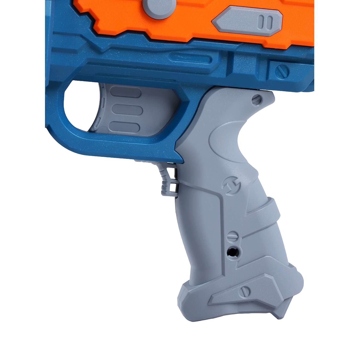Игрушечное оружие Маленький Воин Бластер с мягкими пулями на батарейках 10 пуль в комплекте JB0211182 - фото 8