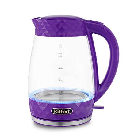 Чайник KITFORT КТ-6123-1 фиолетовый