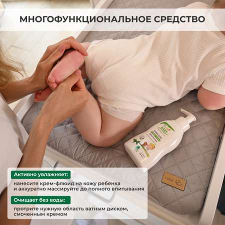 Флюид Natura House увлажняющий Cucciolo Baby Bio Natural 200 мл