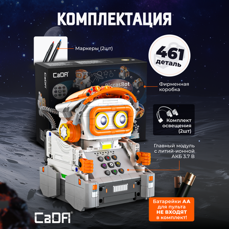 Конструктор CaDa Robot 461 деталей C83006W