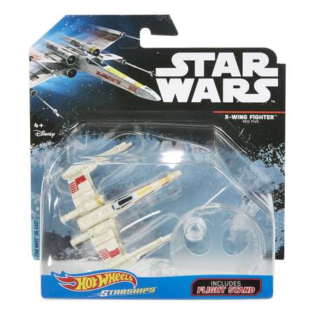 Звездолет Hot Wheels Star Wars X-wing Красный DXX53