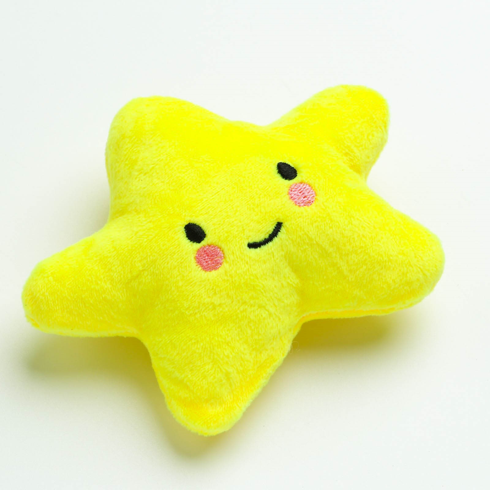 Игрушка Пижон для собак «Звезда» 15 см жёлтая - фото 2