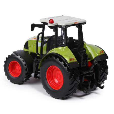 Машинка Mobicaro 1:32 Claas Tractor с прицепом