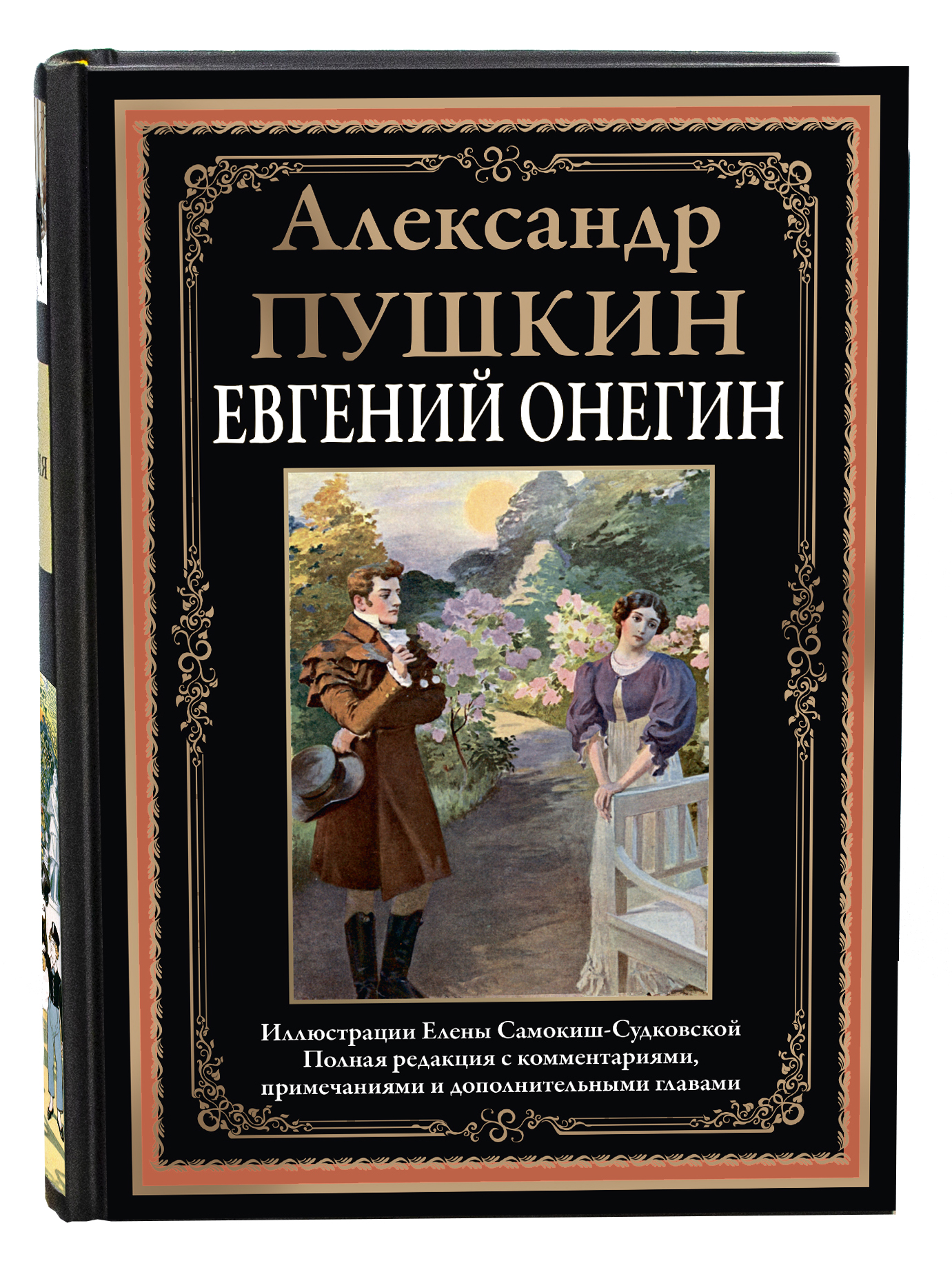 Книга СЗКЭО БМЛ Пушкин Евгений Онегин иллюстрации Самокиш-Судковской купить  по цене 567 ₽ в интернет-магазине Детский мир