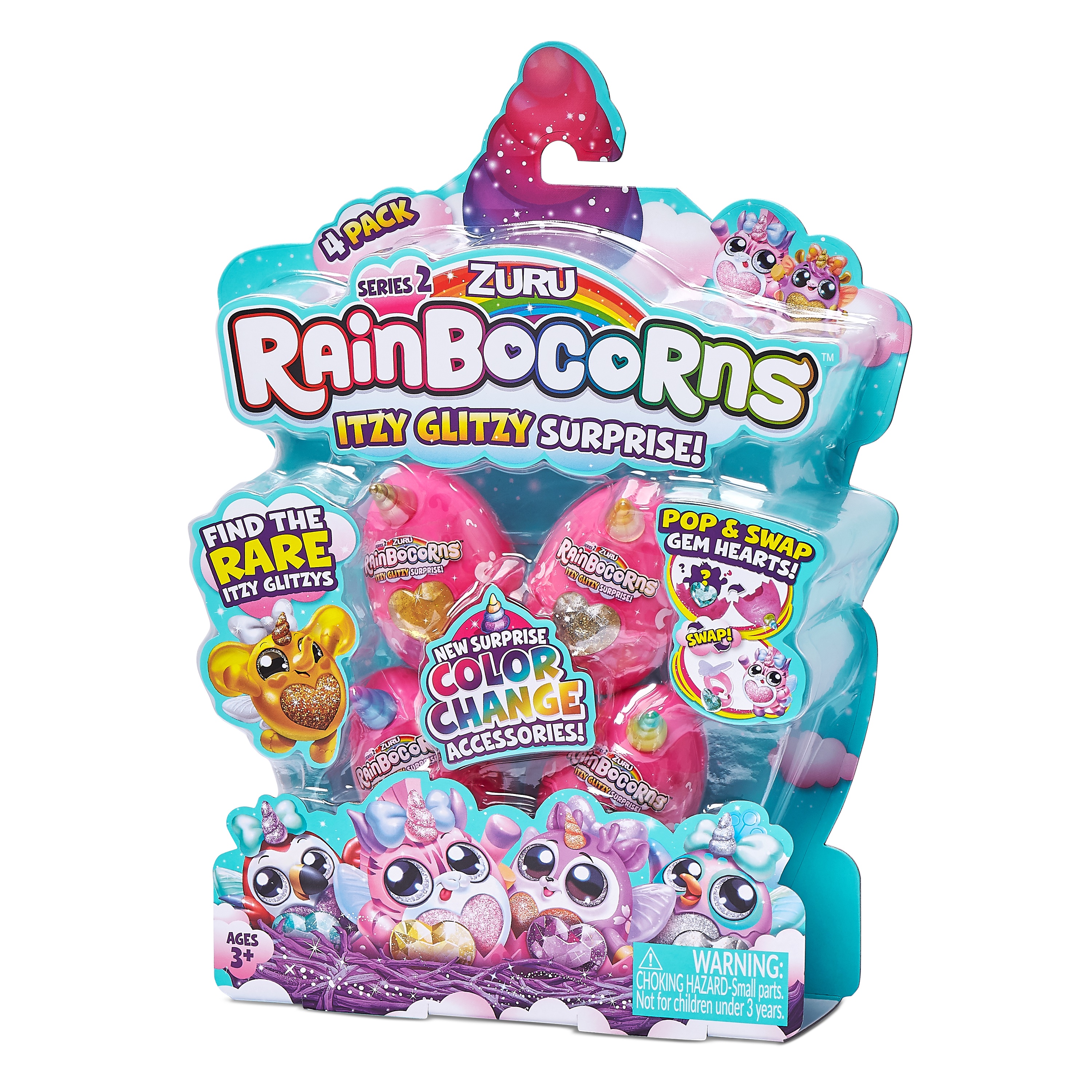 Игрушка Rainbocorns Rainbocorns Itzy glitzy surprise S2 в непрозрачной упаковке (Сюрприз) 9240TQ1 - фото 9