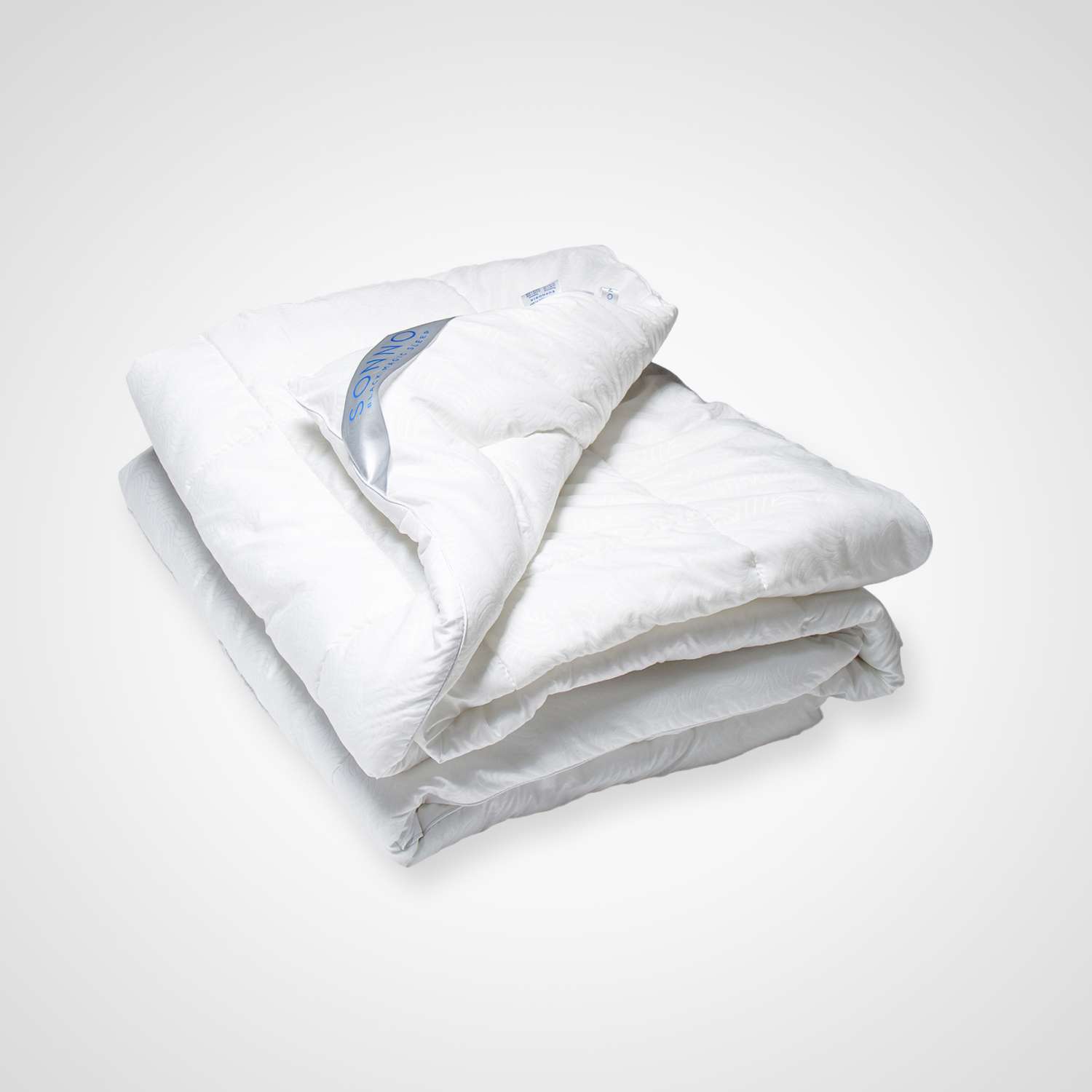 Одеяло SONNO CANADA 1.5 сп 140х205 см Всесезонное с наполнителем Amicor TM Цвет Ослепительно белый - фото 3