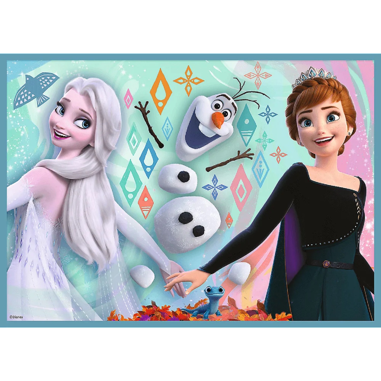 Пазл Тref Frozen2 Удивительный мир 4в1 71элемент 34381 - фото 5