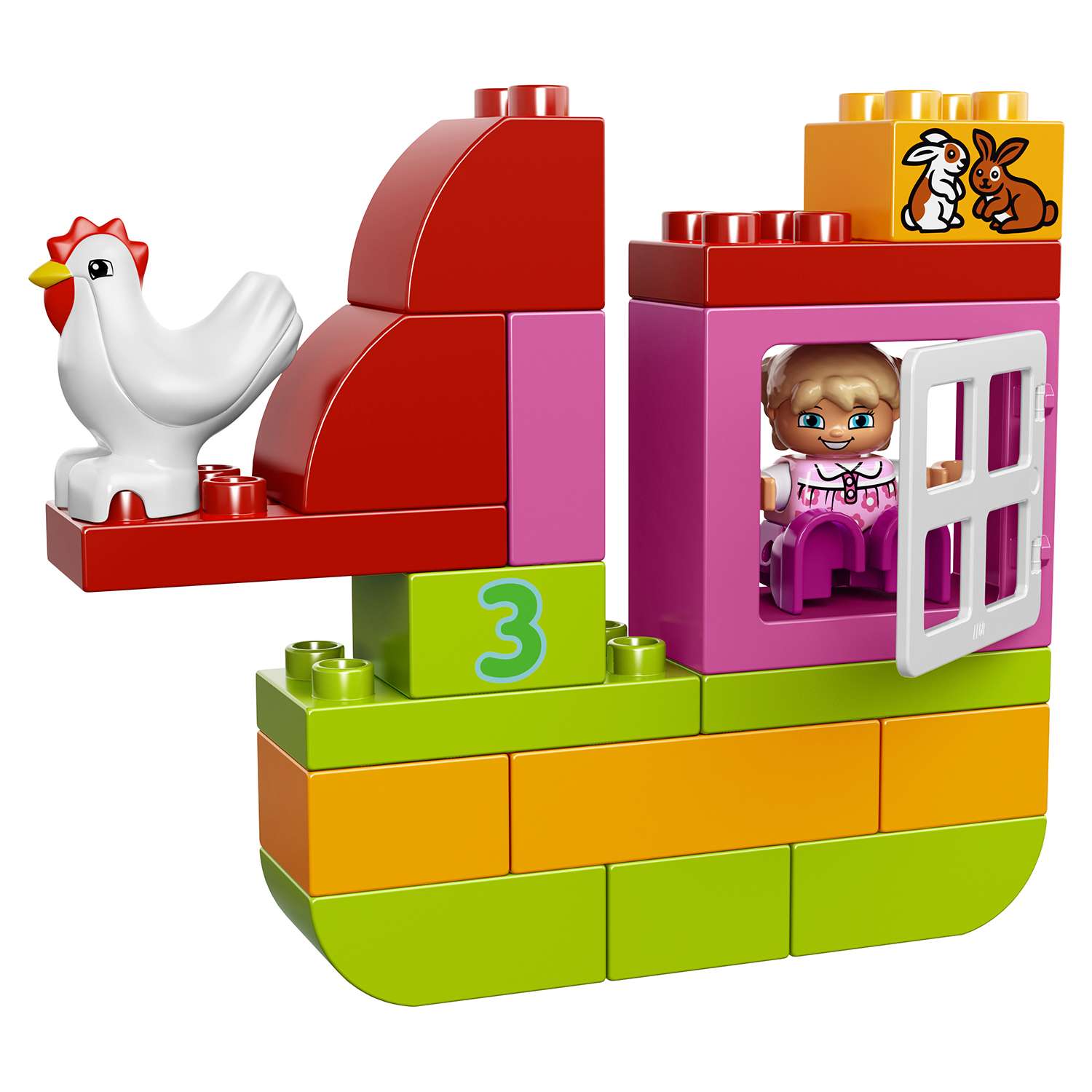 Конструктор LEGO DUPLO My First Лучшие друзья: курочка и кролик (10571) - фото 9