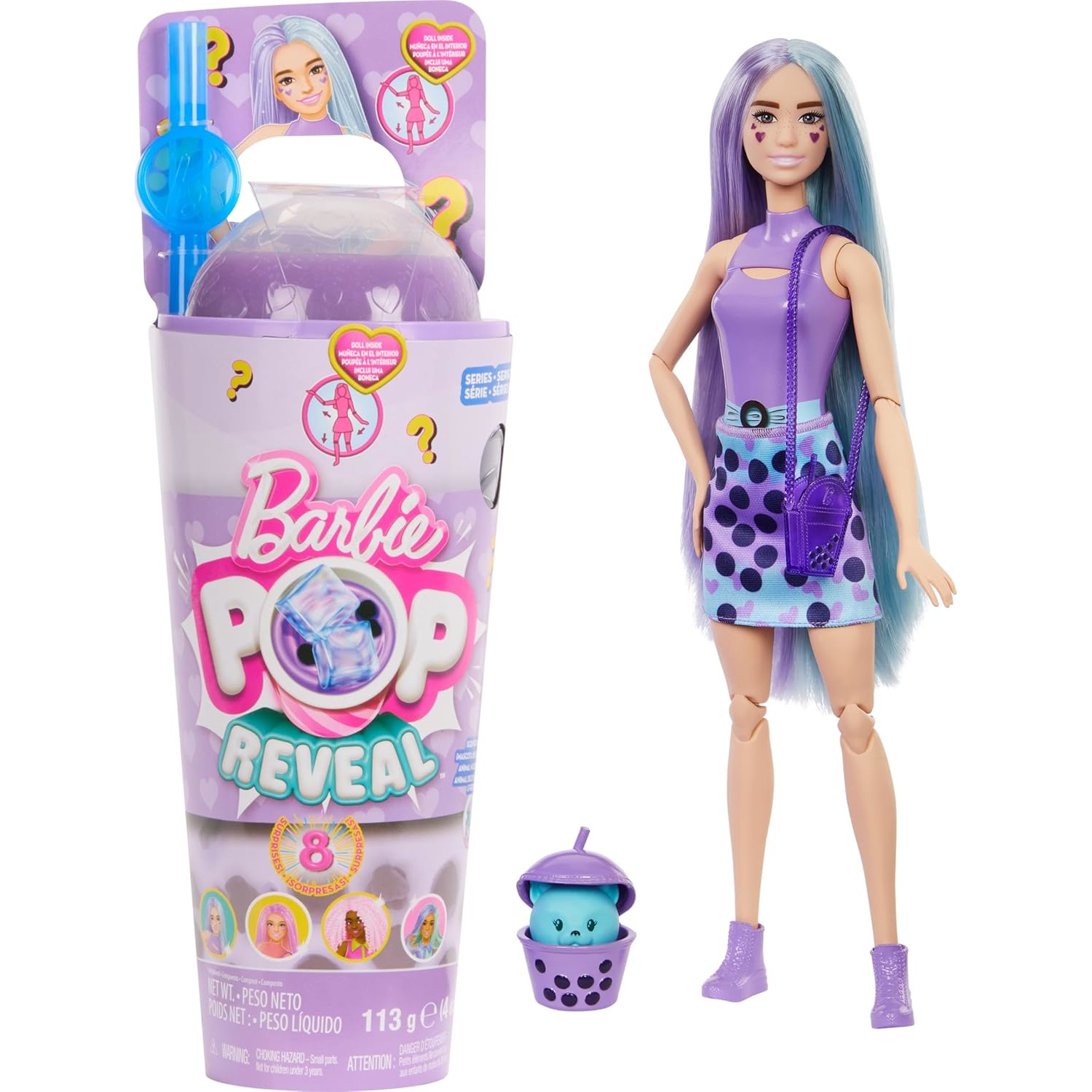 Кукла модельная Barbie Pop Reveal HTJ19 - фото 1