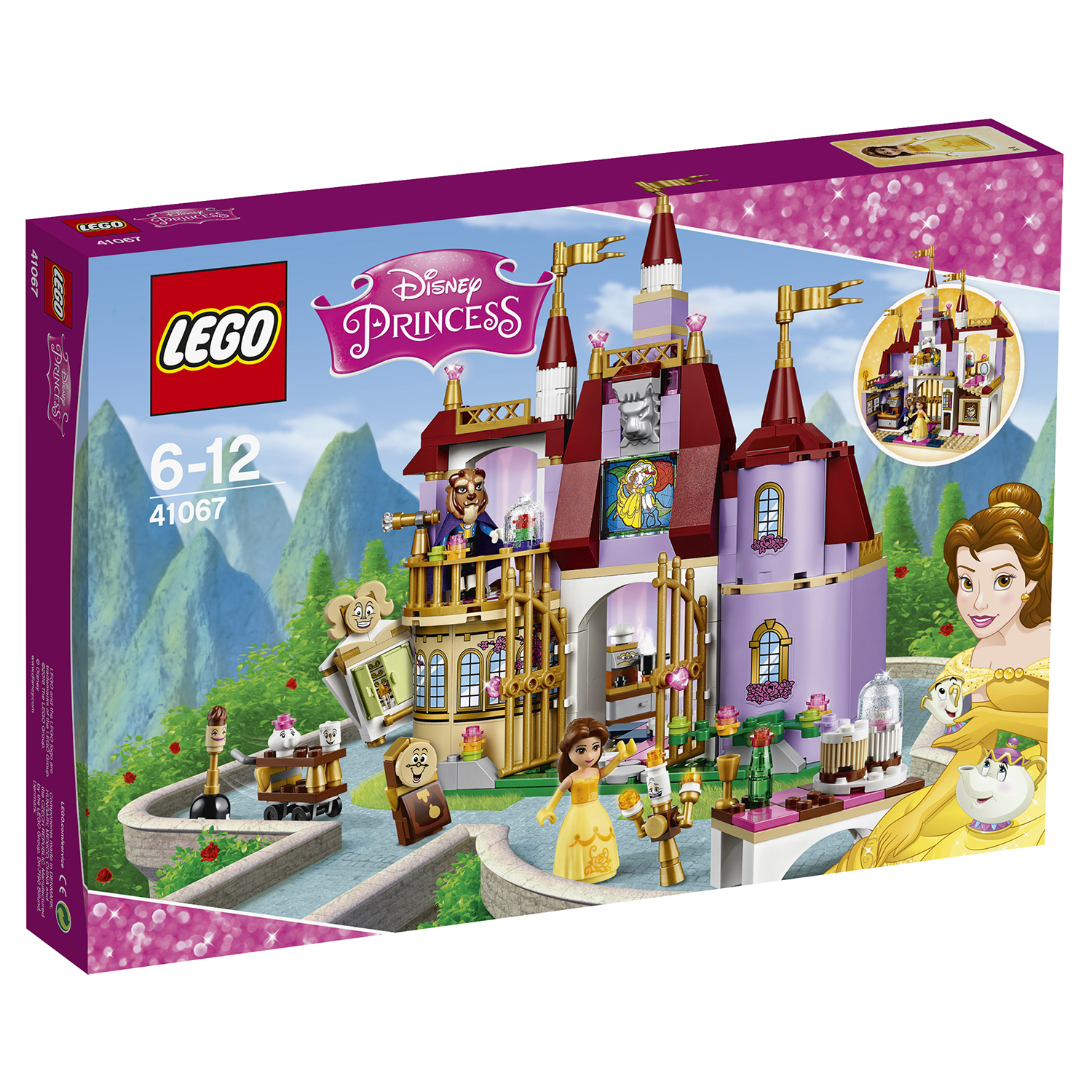 Конструктор LEGO Disney Princess Заколдованный замок Белль (41067) купить  по цене 3889 ₽ в интернет-магазине Детский мир