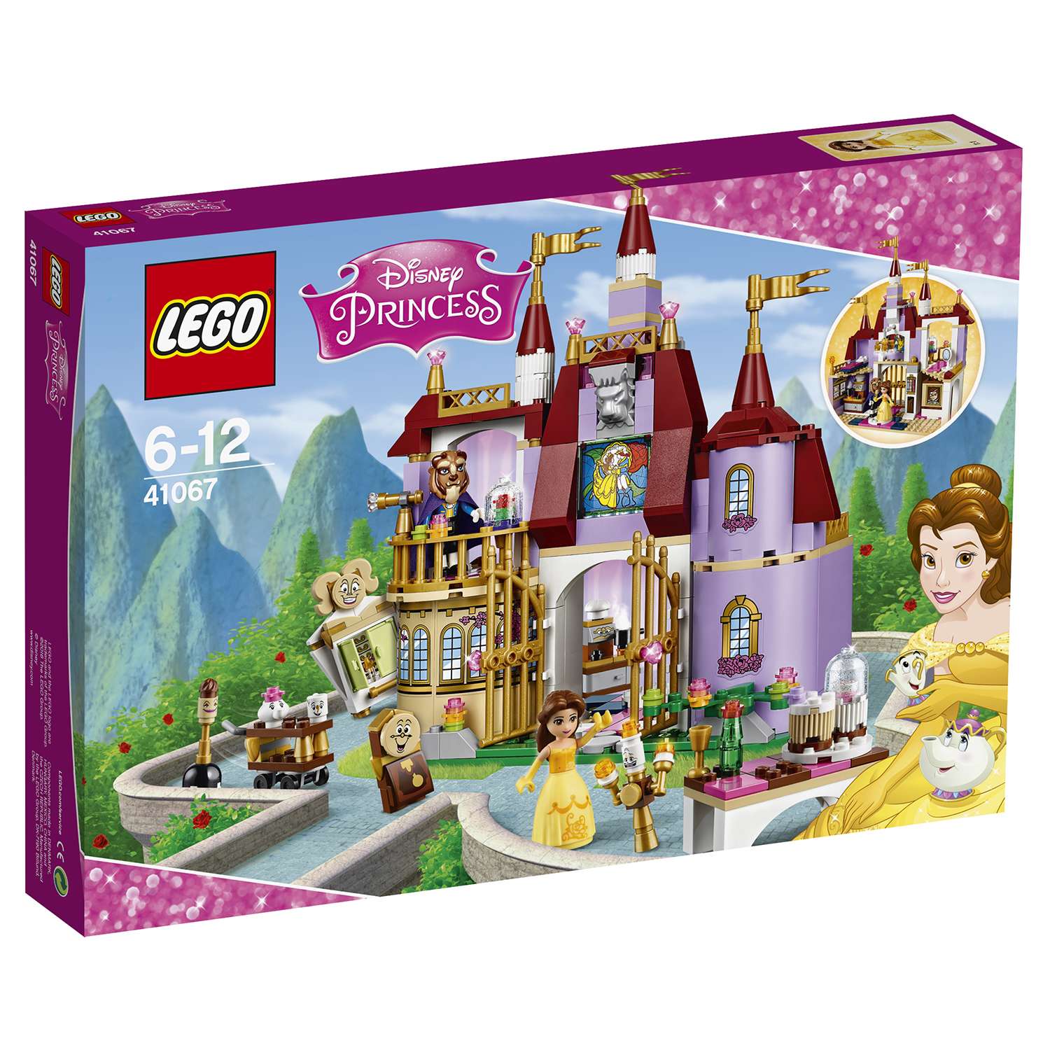 Конструктор LEGO Disney Princess Заколдованный замок Белль (41067) - фото 2