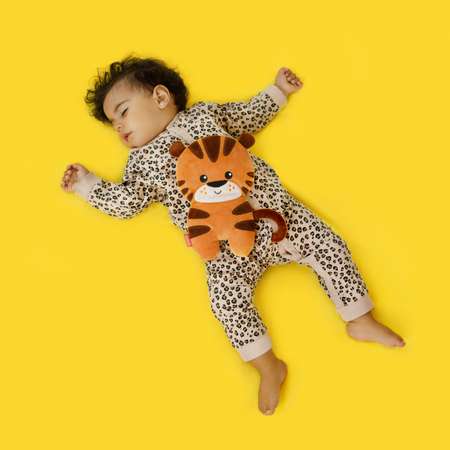 Мягкая игрушка Мякиши с вишневыми косточками от колик Разогрелка Тигр Ли для новорожденных