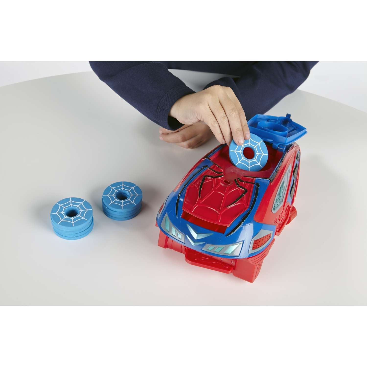 Бластер Nerf Spider-Man Motorized Force (A7407) - фото 9