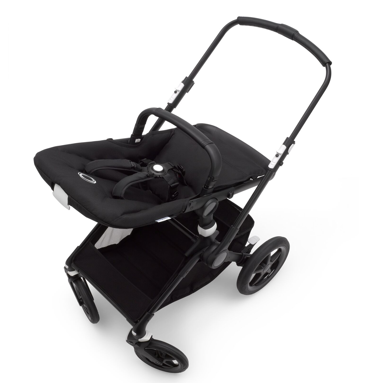 Коляска 2в1 Bugaboo Fox2 Complete Black Black-Vapor Blue - фото 36