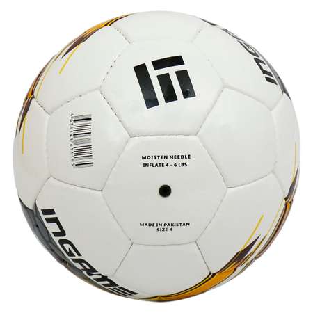Мяч футбольный InGame PRO №5 желто-черный IFB-115