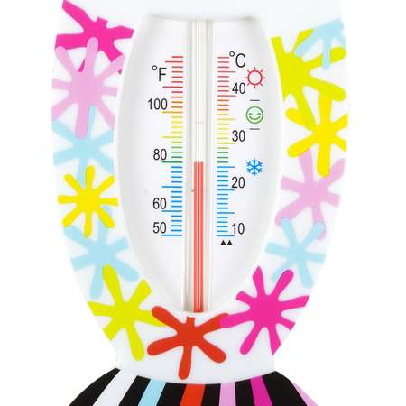 Термометр для воды Uviton для новорожденных двухсторонний Белый 0053