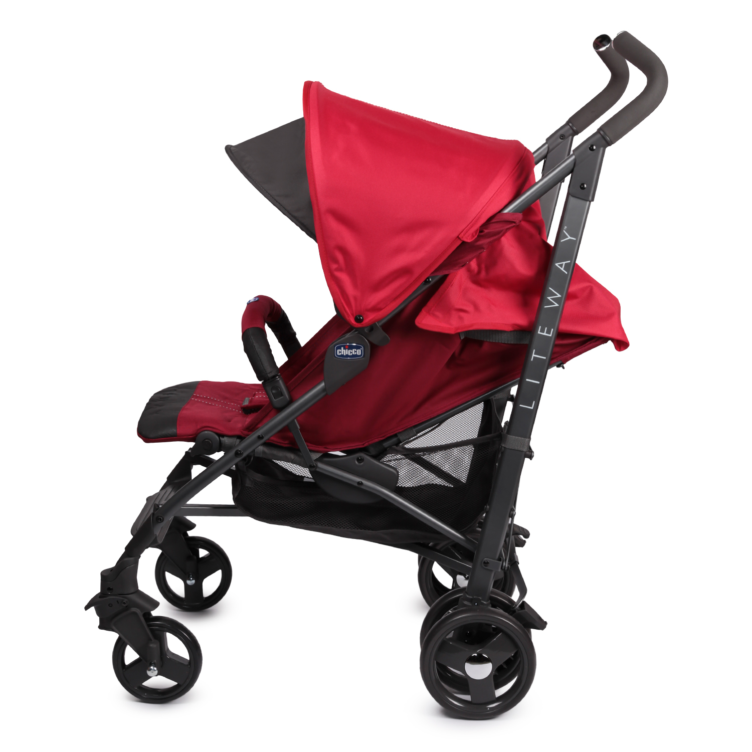 Коляска-трость Chicco Lite Way Red - фото 3