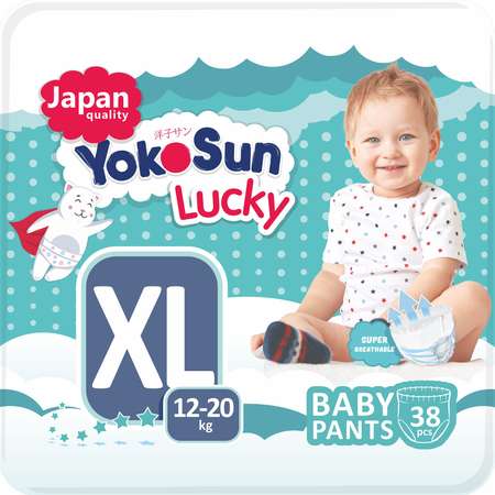 Подгузники-трусики YokoSun Lucky XL 12-20кг 38шт