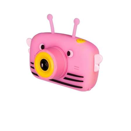 Фотоаппарат Uniglodis детский цифровой Пчела розовый