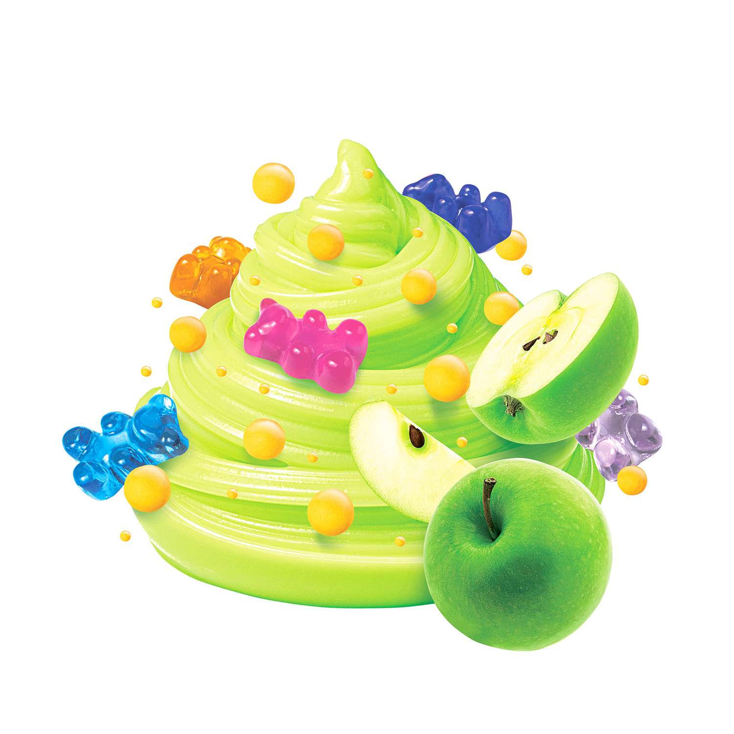 Игрушка Slime dessert Duet Яблочный краш SLM046 - фото 4
