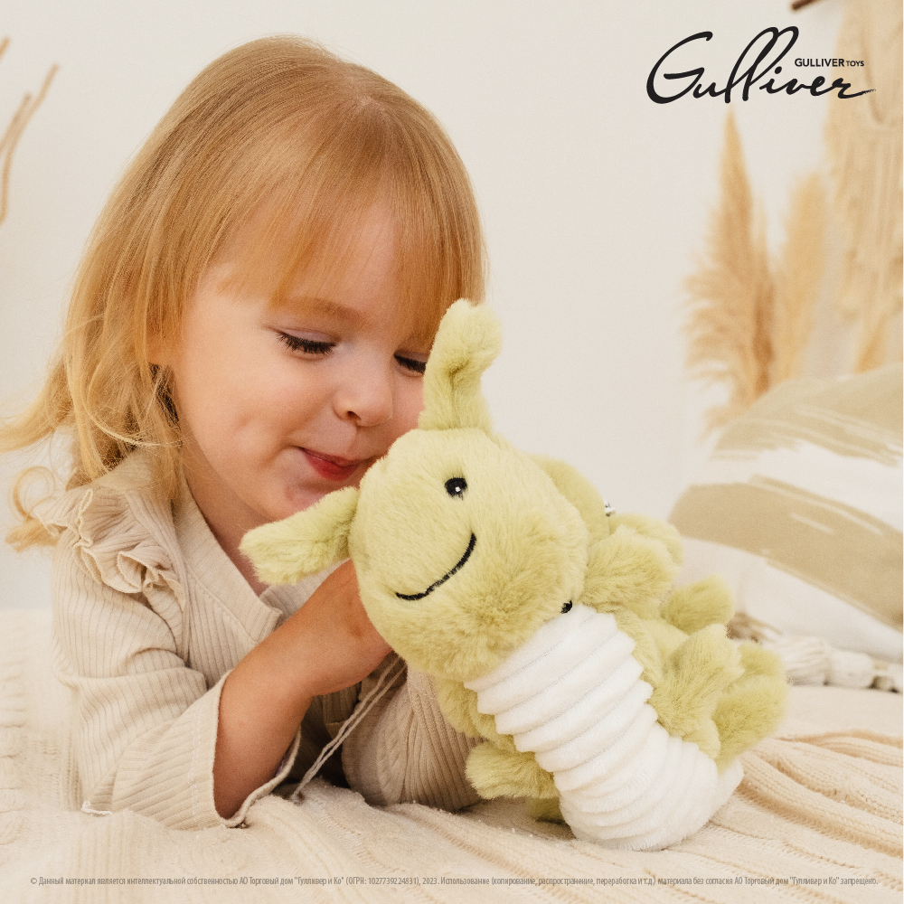 Игрушка мягкая Gulliver Toys Гусеничка Буся 23см 83-Mc-CATE-1 - фото 13