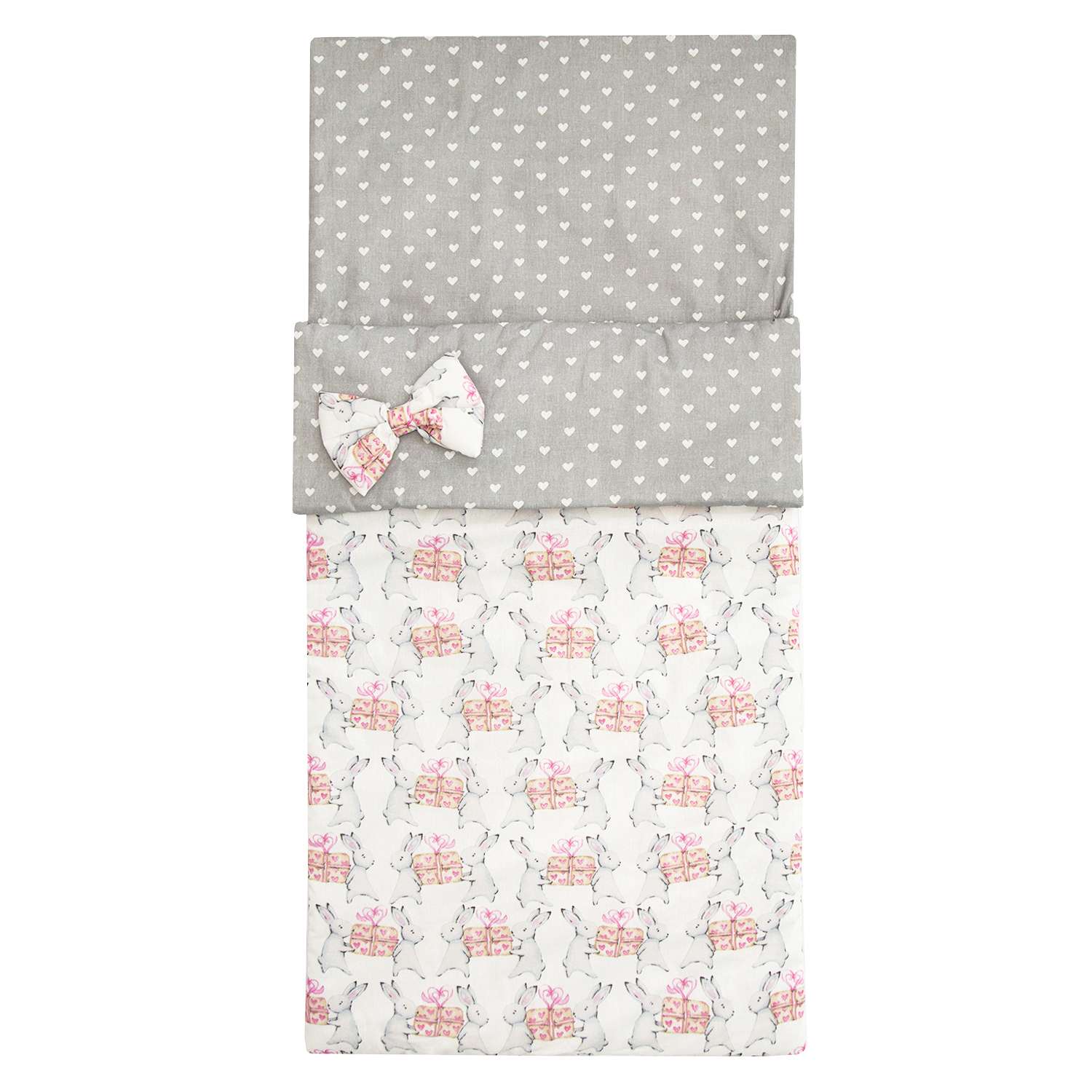 Спальный мешок AmaroBaby детский Magic Sleep Подарочек серый - фото 1