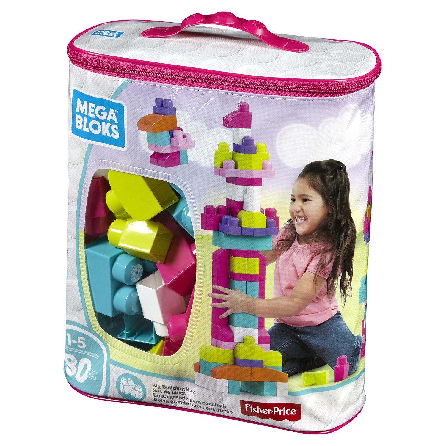 Конструктор Mega Bloks Сумка Эко 80 деталей в ассортименте - фото 27