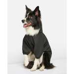 Дождевик-куртка для собак Zoozavr чёрный 60