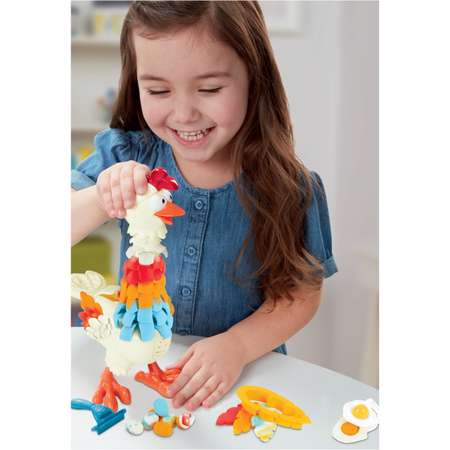 Набор для лепки Play-Doh Курочка-чудо в перьях E66475L0