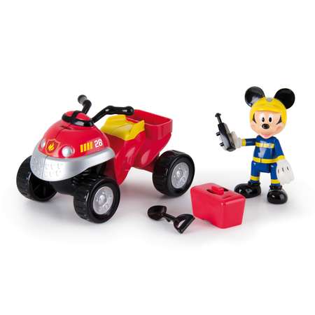 Игровой набор Микки и веселые гонки Пожарный квадроцикл