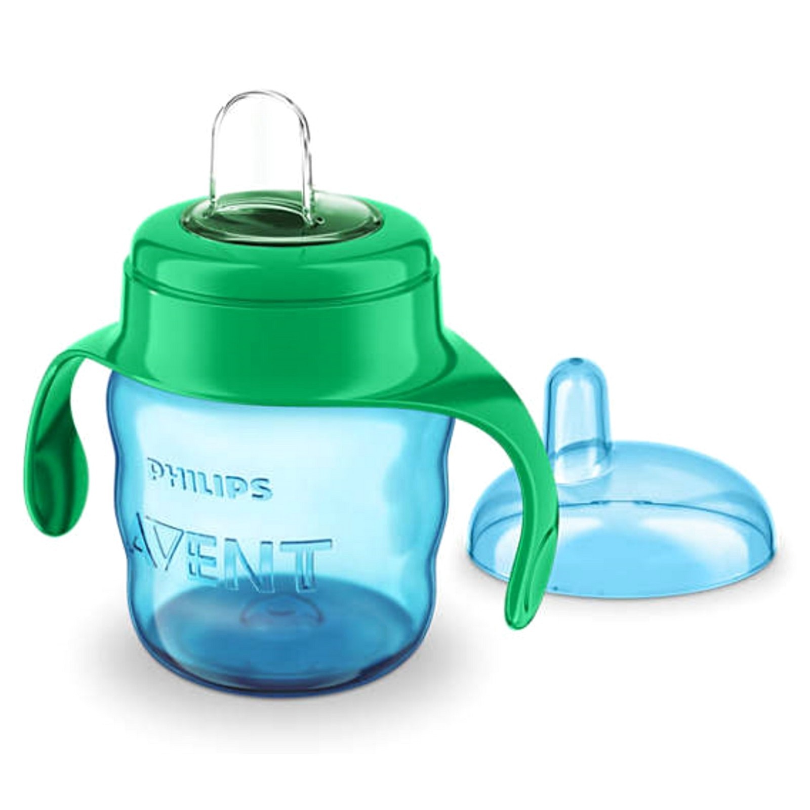 Поильник Philips Avent Comfort с носиком ручками 200мл с 6месяцев Голубой SCF551/05 - фото 3