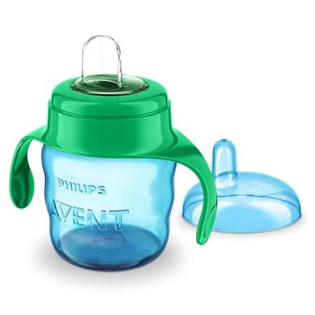 Поильник Philips Avent Comfort с носиком ручками 200мл с 6месяцев Голубой SCF551/05