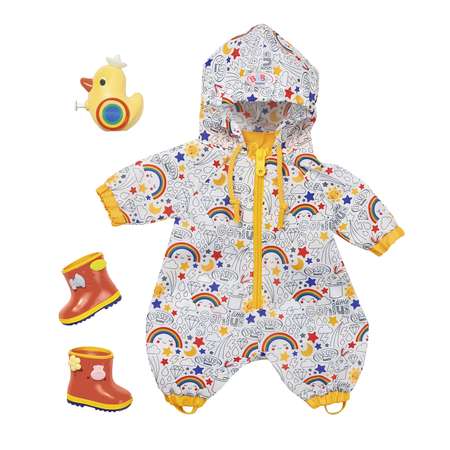 Одежда для кукол Zapf Creation Baby Born Делюкс Осенний комбинезон +сапоги 826-935