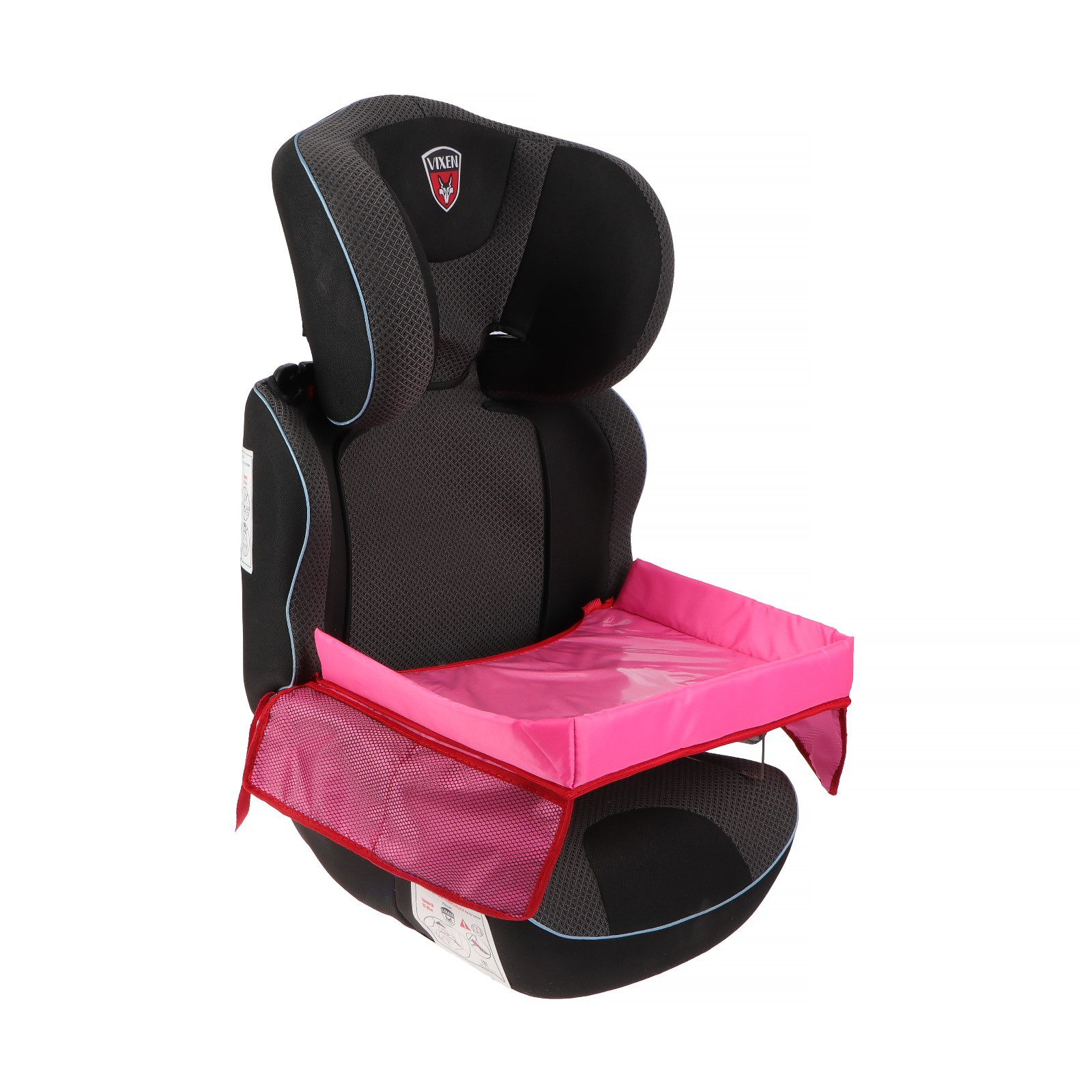 Столик-органайзер TORSO для детского автокресла розовый 35 х 50 см 2048258 - фото 3