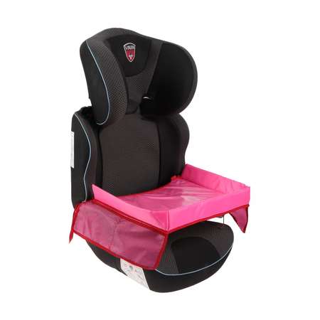 Столик-органайзер TORSO для детского автокресла розовый 35 х 50 см