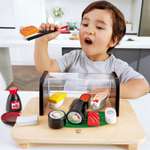 Набор HAPE игрушечной посуды и еды Время суши 15 предметов